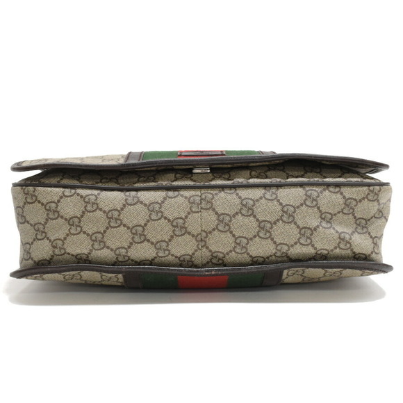 Gucci Shoulder Bag Sherry Line GG Supreme Beige - Picture 4 of 9